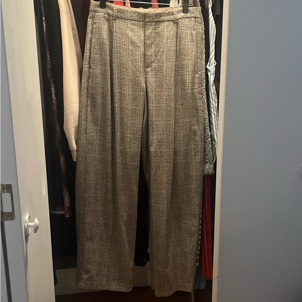Vince Women's Plaid Trousers
